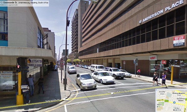 Google Street View Johannesburg City Centre