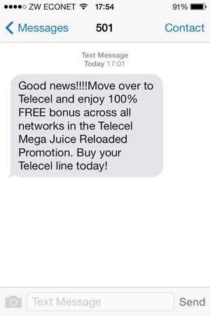 telecel-spam