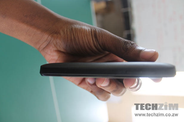 Huawei Ascend Y200 side view