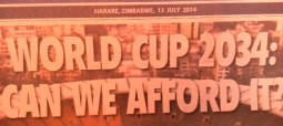 Hon. Minister announces World Cup 2034 FIFA dream
