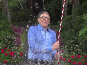 Bill Gates engages in the challenge - image credit - businessinsider.com