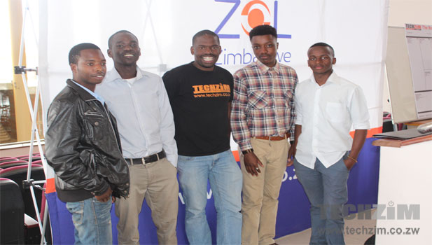 Some techies that came all the way from MSU