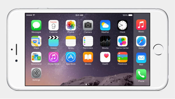 Apple's first phablet, the iPhone 6 Plus