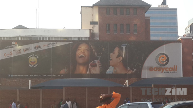 NetOne ZW Harare Billboard