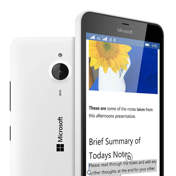 The Nokia Lumia 640 XL