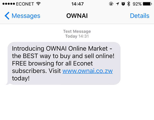 ownai-mesage