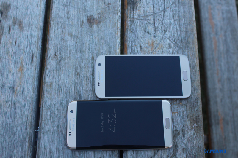 Samsung Galaxy S7 Edge and the Galaxy S7
