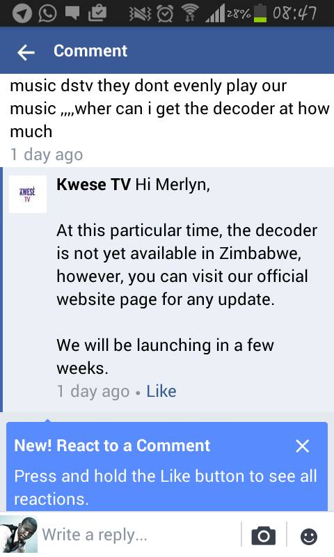 Kwesé TV launch