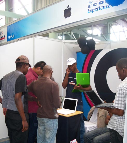 Apple Stand At Econet Experience Expo