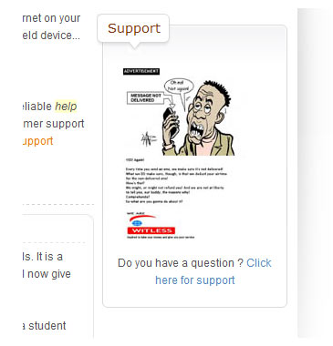 Econet Defaced Support Section