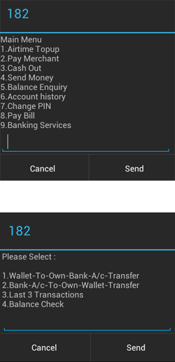 EcoCash Mobile Banking Screenshot