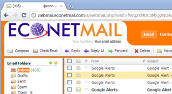 Econet Mail mailbox