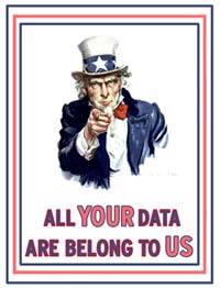 all your data are belong to us