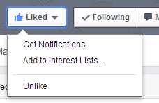 How to "Get Notifications" from a page
