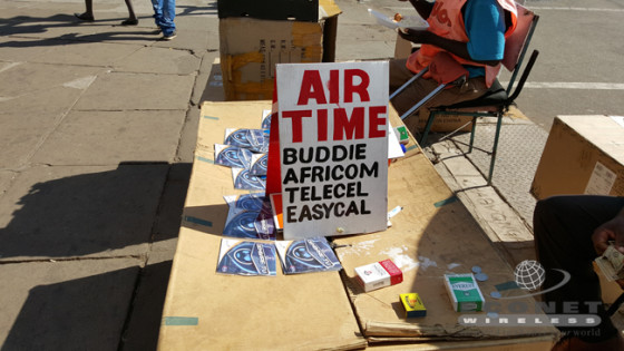 City of Harare, airtime vendors
