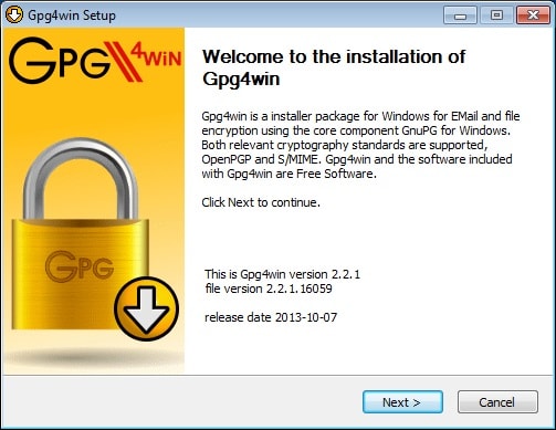 pgp encrypt file with public key command line windows