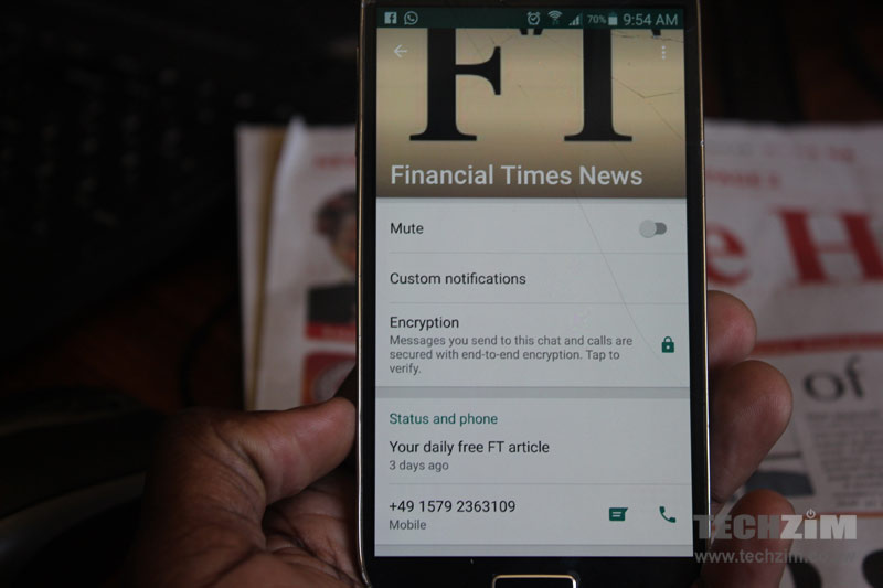 WhatsApp News, Financial Times, Media, Instant Messaging