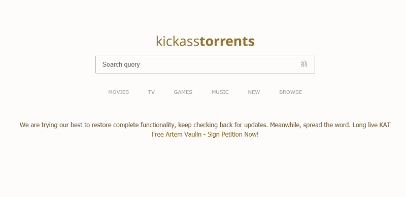 Kickass torrents mirror sites, KAT petititon, piracy
