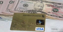 Standard Chartered Visa Card with US dollars
