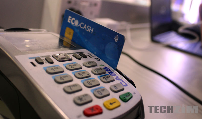 EcoCash, CABS, swipe machine