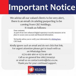 CBZ warns clients of fake email circulating, let us discuss how you can ...
