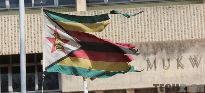 Zimbabwean flag ( Kwesé is not Zimbabwean)