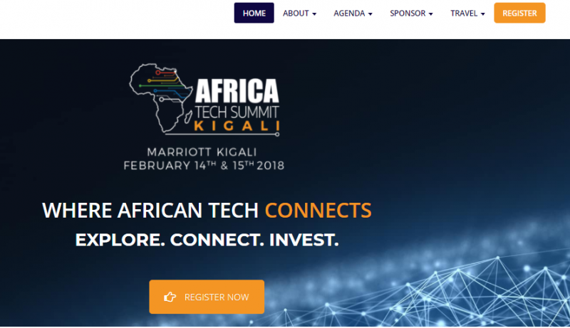 African Tech Summit website