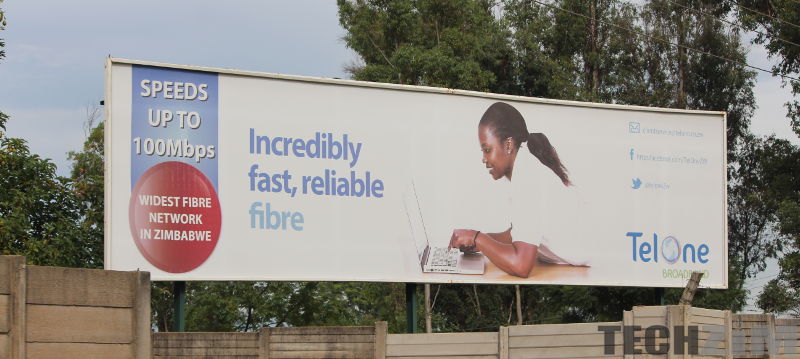 Telone Fibre billboard