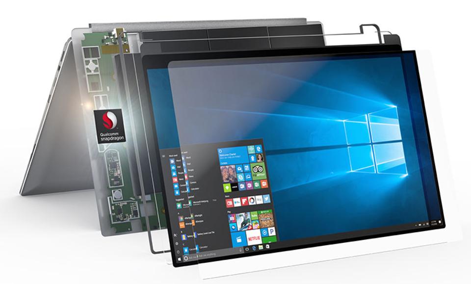 Qualcomm Snapdragon Windows 10 Hybrid Laptop