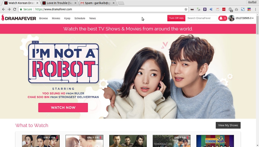 Korean drama website