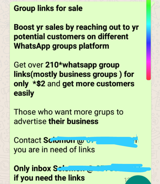 WhatsApp Group Links Are Now For Sale To Businesses Wanting To "Boost