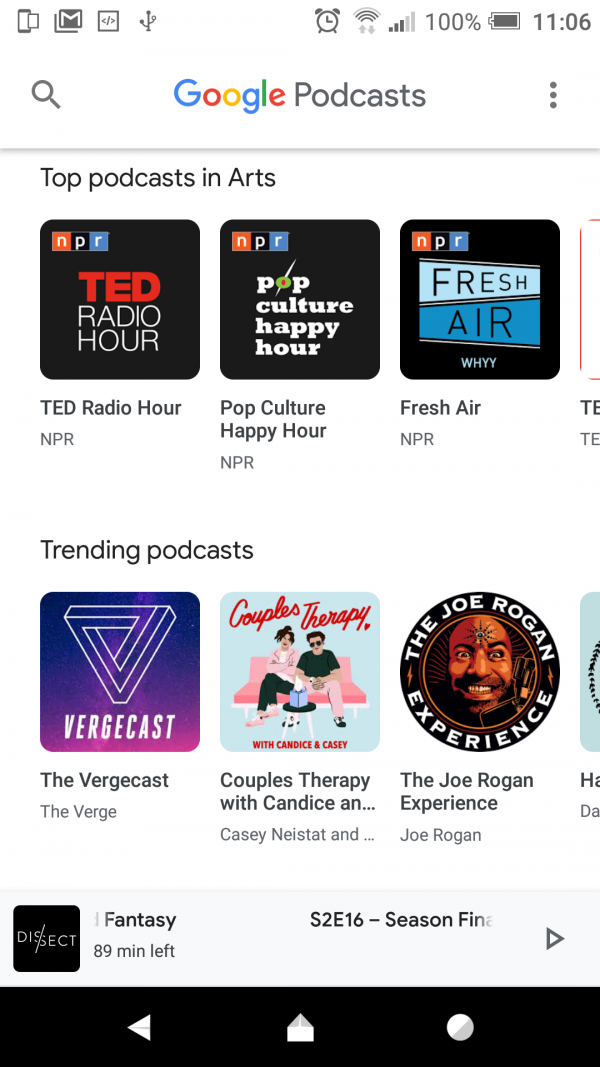 Google Introduces Podcasts App: Clean But A Bit Too Simple? - Techzim