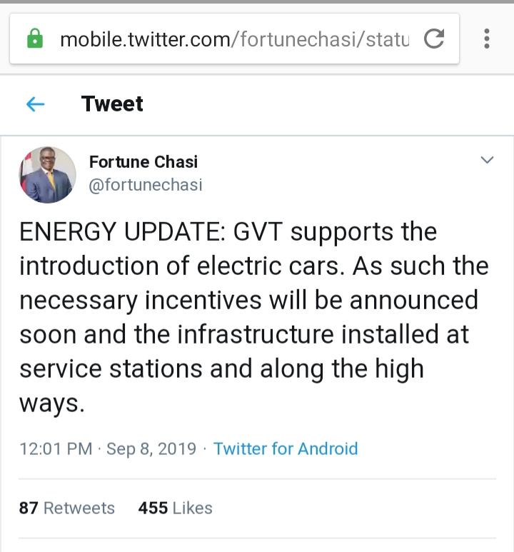 Govt About To Introduce Electric Vehicles Incentives Soon Energy