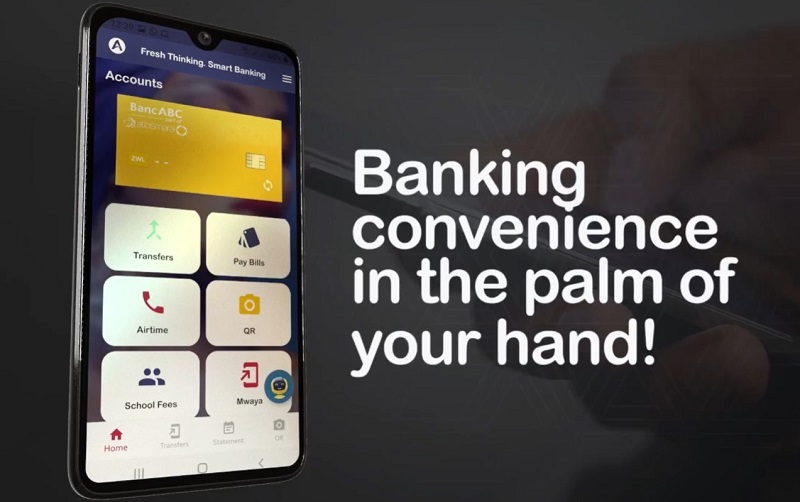 BancABC app, A360, zero rate Econet