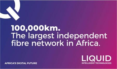 Liquid Intelligent Technologies 100,000kms fibre link network