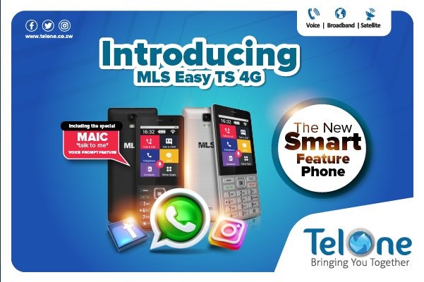 New MLS Easy TS 4G Smart Feature Phone from TelOne