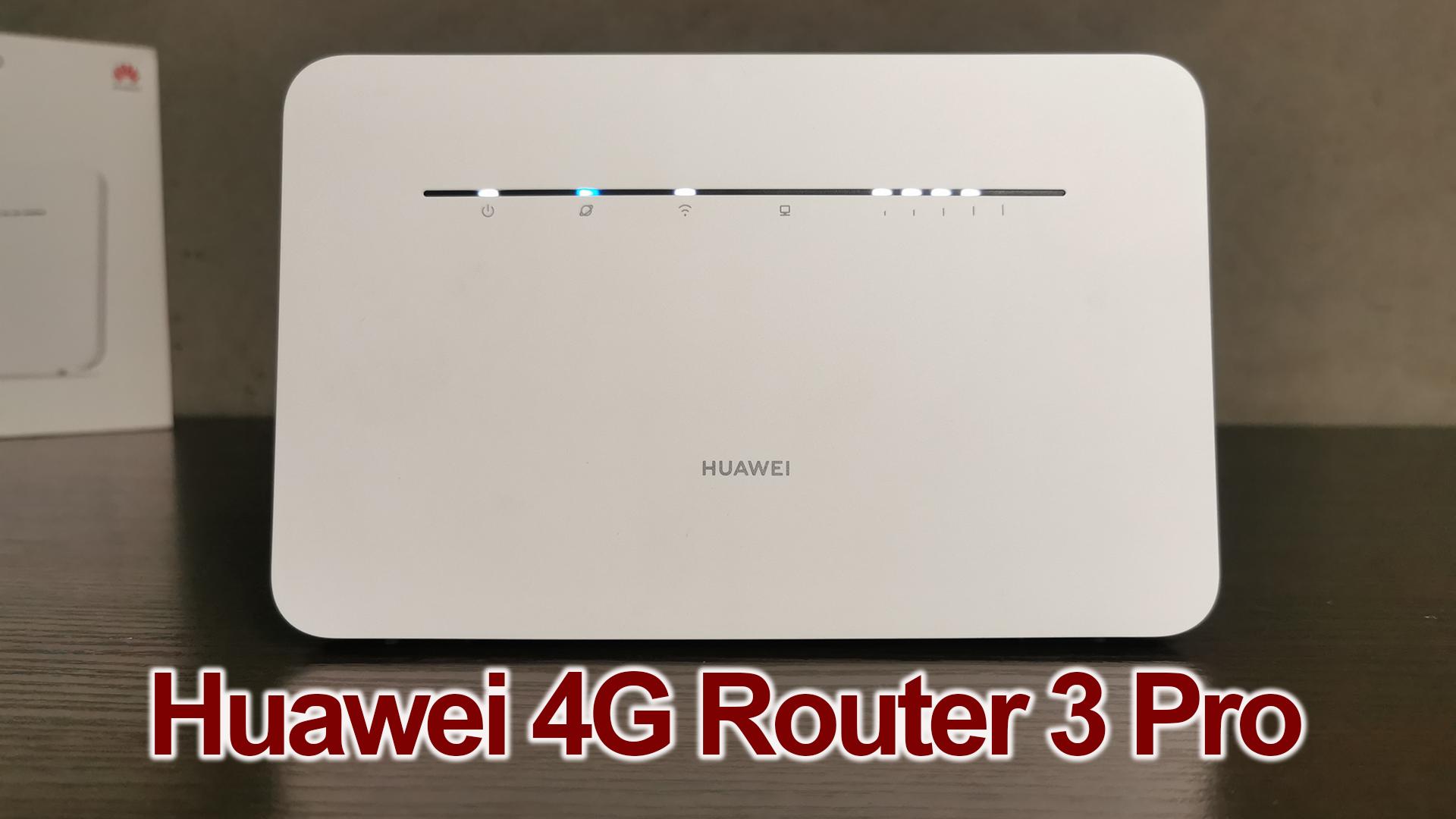 Vend tilbage ankel statisk Huawei 4G Router 3 Pro. Are the features worth the money? - Techzim