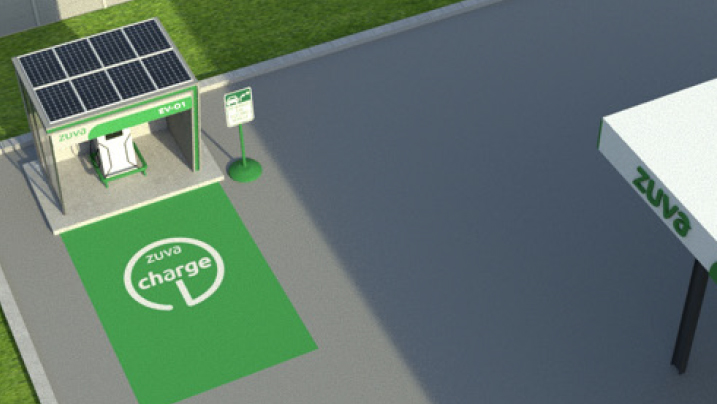 Zuva EV charging station