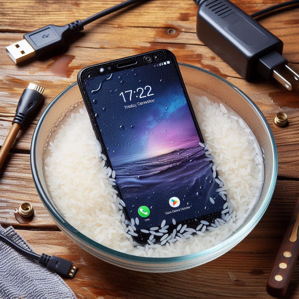 Phone got wet? DO NOT put it in rice, come on now, you know it's stupid, Apple tells you why