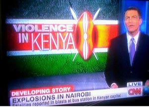CNN 0 Violence in Kenya report