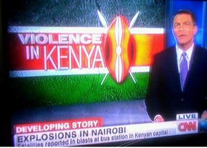 CNN 0 Violence in Kenya report