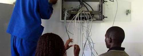 IT network cabling - Women in tech